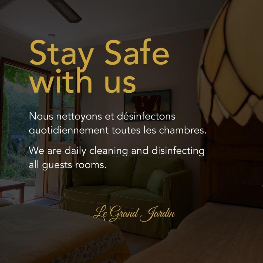 Le Grand Jardin Bed & Breakfast Lafare Luaran gambar